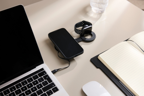 VINGA Baltimore RCS 2-in-1 Wireless 15W Travel Charger [8]