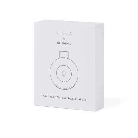 VINGA Baltimore RCS 2-in-1 Wireless 15W Travel Charger [13]