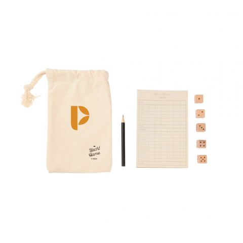 Set de joc cu zaruri din lemn certificat FSC® [2]