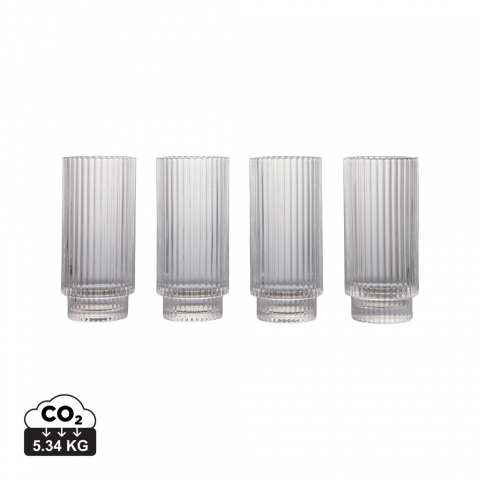 STICLE & CĂNI - Set de pahare York highball, 4 piese