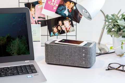 Vogue – Boxă wireless 6W cu funcție de încărcare wireless [8]