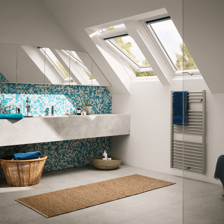 Fereastră de mansardă VELUX GLU 0051B cu actionare de jos [1]