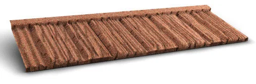 Tigla Metalica GERARD cu Aspect de Lemn Corona