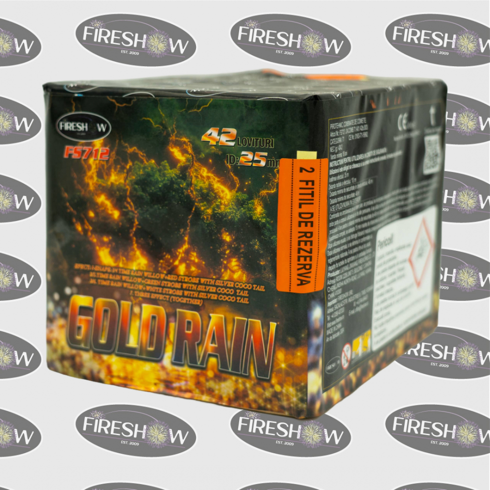 Baterie Gold Rain 42F, calibru 25mm, 30sec ,categorie T1, FS712 [3]