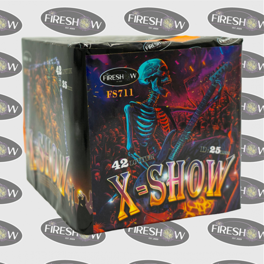 Baterie X-SHOW 42F , calibru 25mm, 30 sec, categorie T1, FS711 [1]