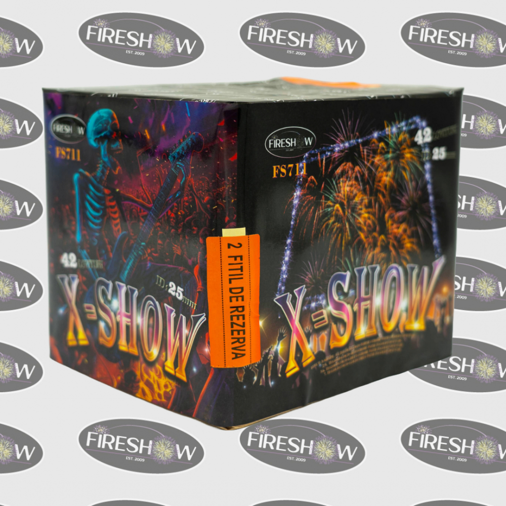 Baterie X-SHOW 42F , calibru 25mm, 30 sec, categorie T1, FS711 [2]