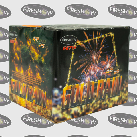 Baterii Cat. T1 - Baterie Gold Rain 42F, calibru 25mm, 30sec ,categorie T1, FS712