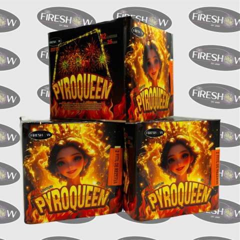 Baterie Pyroqueen 42F, calibru 25mm, 30 sec, categorie T1, FS715 [1]