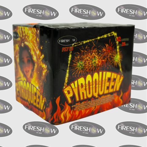 Baterii Cat. T1 - Baterie Pyroqueen 42F, calibru 25mm, 30 sec, categorie T1, FS715