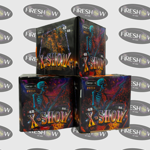 Baterie X-SHOW 42F , calibru 25mm, 30 sec, categorie T1, FS711 [2]