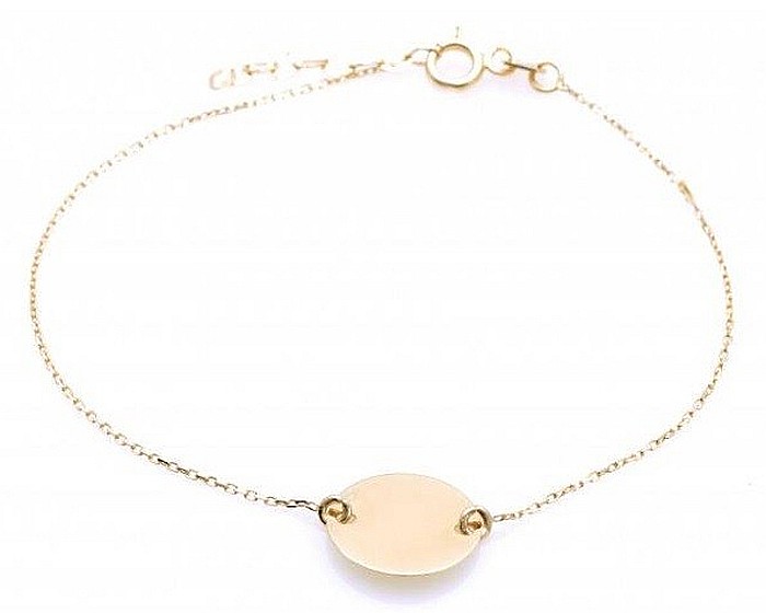 Bratara din aur 14K dama cu Banut - Bratari de aur femei [2]