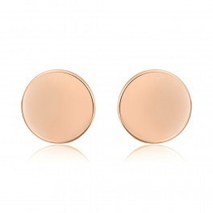 Cercei aur roz Banuti 6mm [2]