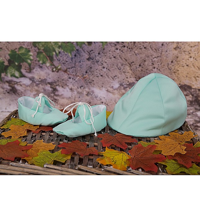 Costum botez baiat aqua stofa eleganta AQUA BOY [3]