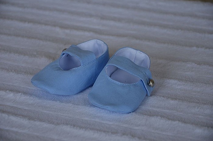 Costum botez baiat bleu de vara, LUCE din in bleu si bumbac alb, 5 piese [3]