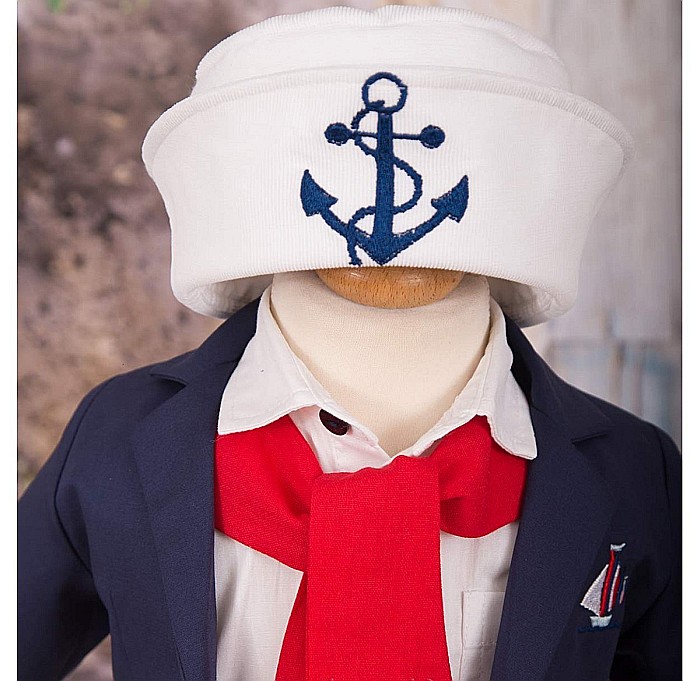 Costum botez baiat MARINAR, 6 piese [3]