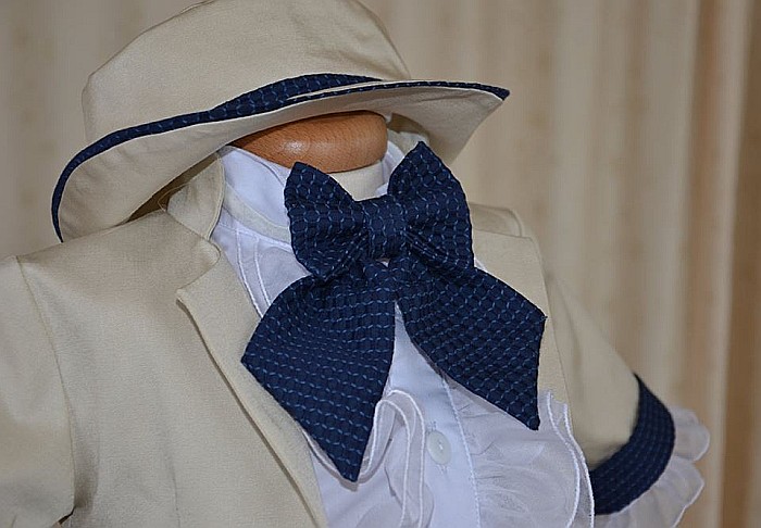 Costum de botez baiat pentru vara Great Gatsby, croiala clasica si eleganta, dvb57 [2]