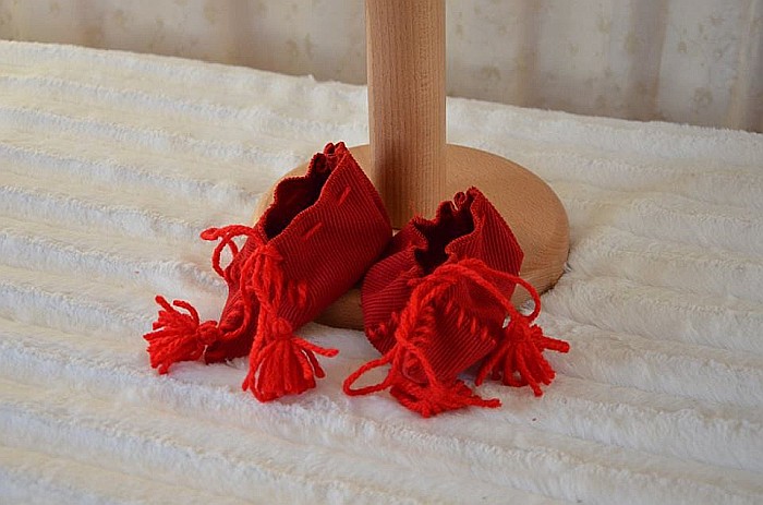 Costumas botez popular traditional romanesc fetite cu lumanare DOINA, 5 piese [3]