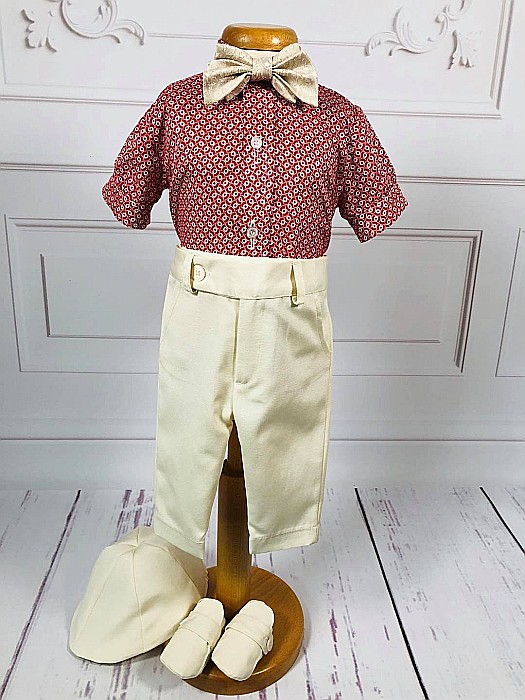 Costumase botez- Costum botez baiat vara CARLOS, 5 piese [2]
