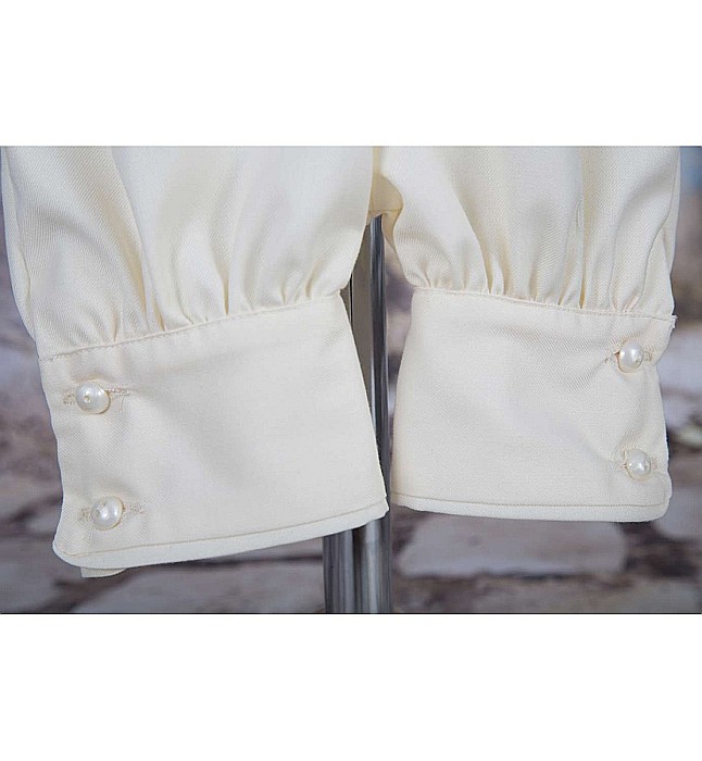 Costume de botez baiat French Riviera de vara turquoise, 5 piese [6]