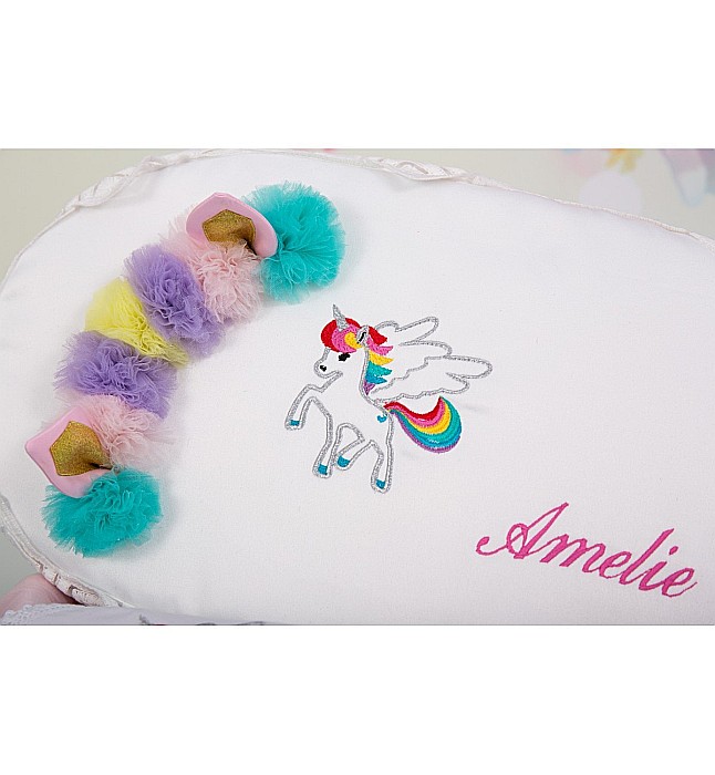 Cufar-cutie pentru trusou botez UNICORN [2]