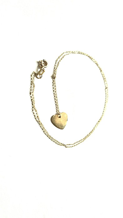 Lanturi dama femei cu pandantiv INIMIOARA de aur 14K [3]