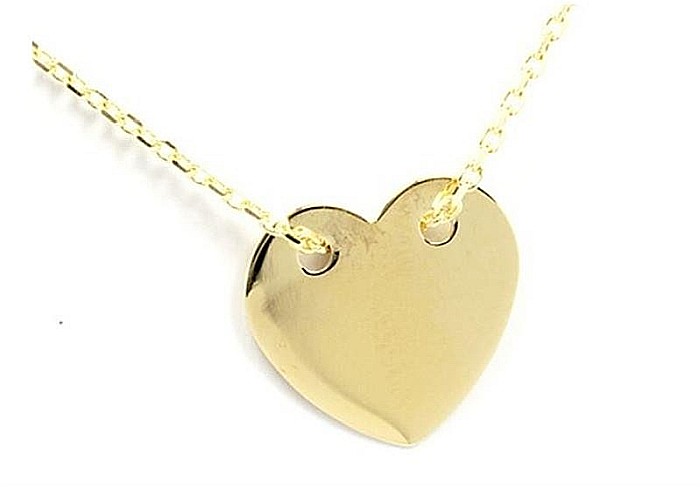 Lanturi dama femei cu pandantiv INIMIOARA de aur 14K [2]