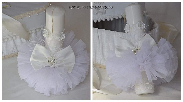 Lumanare botez fetita pentru Biserica, Little Angel [3]