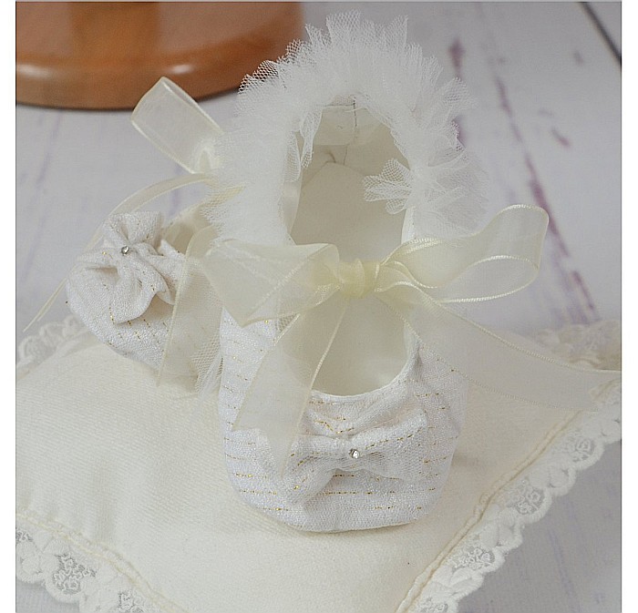 Rochita botez bebe de vara, tafta alba, BLANCHE [6]