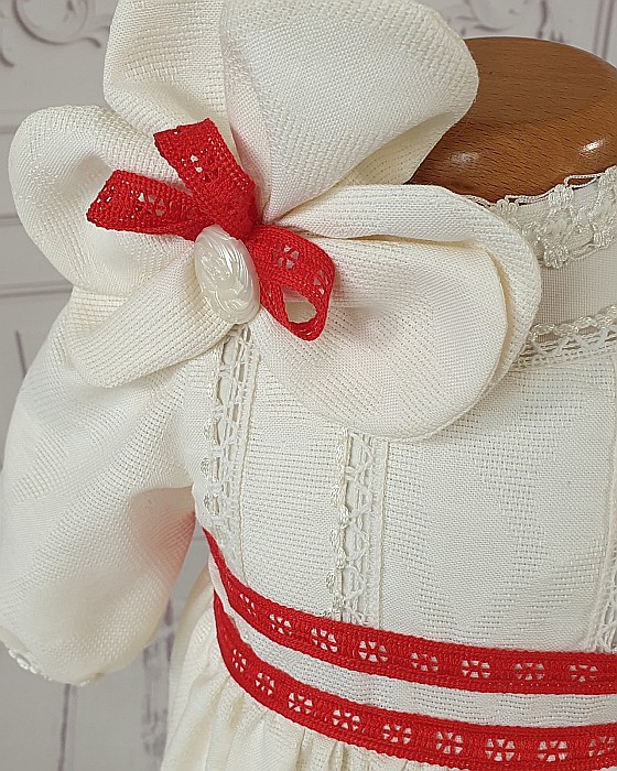 Rochita Traditionala Botez Fetite pentru vara, Floare De Colt [3]