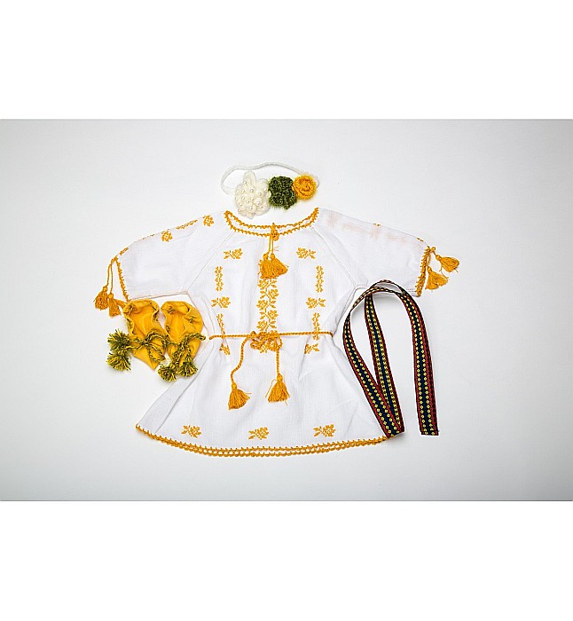 Rochita traditionala botez popular set fetite, Constanta [4]