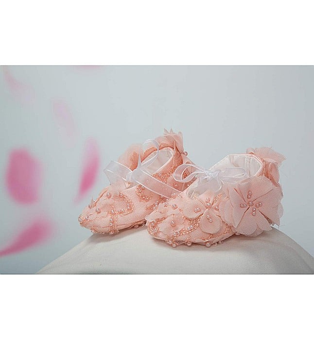 Rochite botez fete pentru vara dantela 3D MARIA STUART - set spectaculos 3 piese [3]