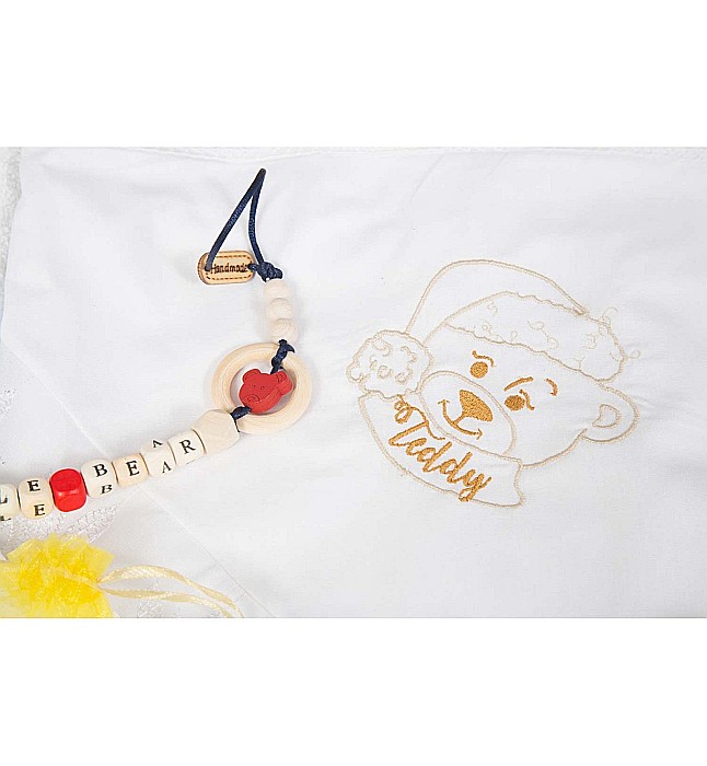 Trusou Botet Baiat cu lantisor de suzeta, Little Bear [3]