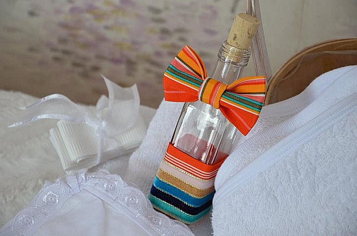 Trusou colorat de botez biserica baietel, 8 piese [2]