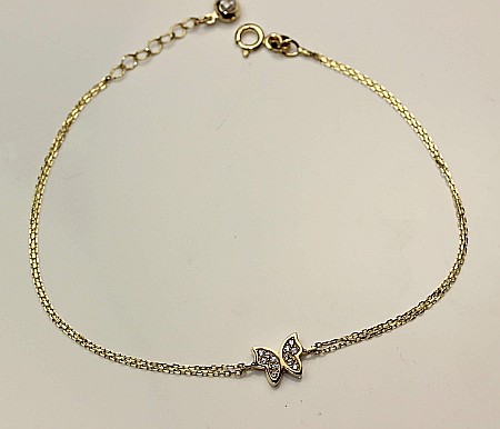 Bratara din aur 14K dama femei Fluturas-Bratari aur dama [1]