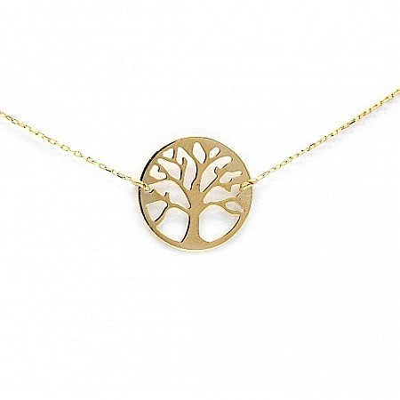 Bratara din aur galben 14k mobila dama Pomul vietii [0]