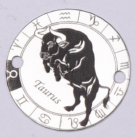 ARGINT - Bratara snur negru Banut argint 925 gravat Zodie Taur