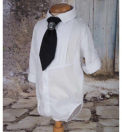 Costum Botez Baiat albastru CEREMONIE, 6 piese [4]