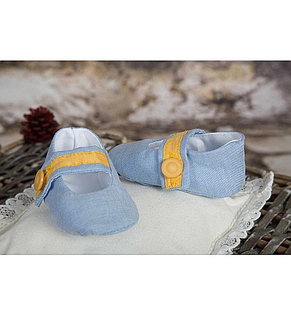 Costum botez baiat bleu racoros pentru vara LITTLE BEN, 4 piese [2]
