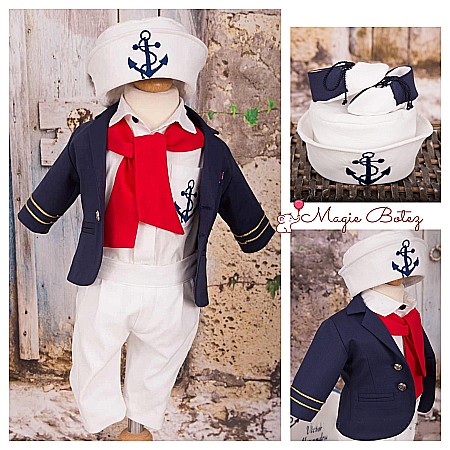 Costume Botez - Costum botez baiat MARINAR, 6 piese