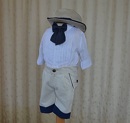 Costum botez baiat vara Western Dream din bumbac [1]