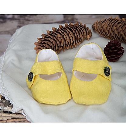 Costum botez baieti galben de vara din IN, SUNNY, 6 piese [1]