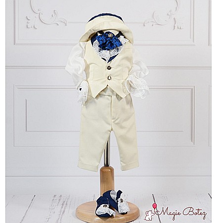 Costum botez baieti pentru vara Giuseppe, 7 piese [3]