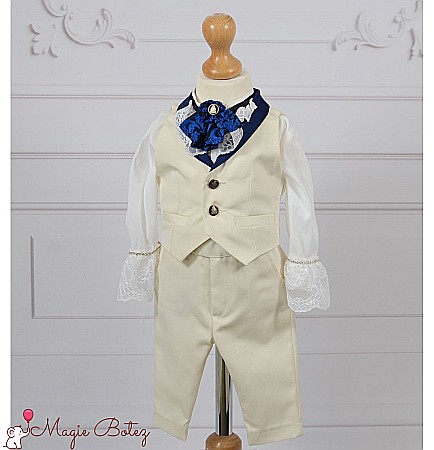 Costum botez baieti pentru vara Giuseppe, 7 piese [6]