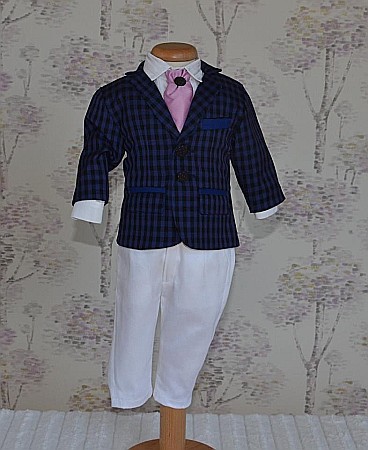 Costum botez baieti vara in stil american WILLIAM [2]