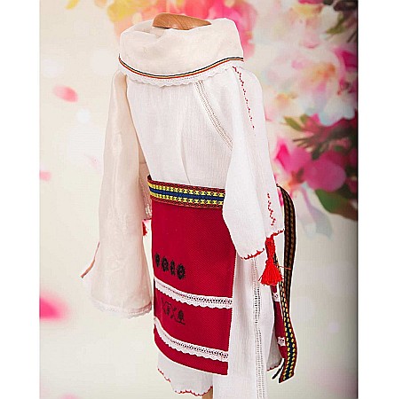 Costumas botez popular traditional romanesc fetite cu lumanare DOINA, 5 piese [5]