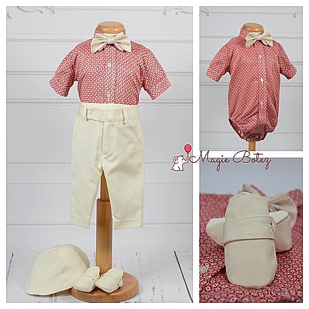 Costume Botez - Costumase botez- Costum botez baiat vara CARLOS, 5 piese