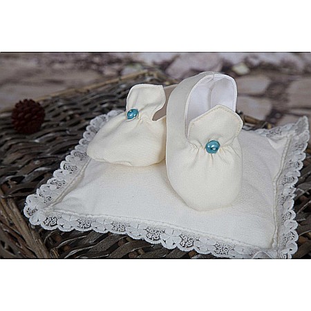 Costume de botez baiat French Riviera de vara turquoise, 5 piese [3]