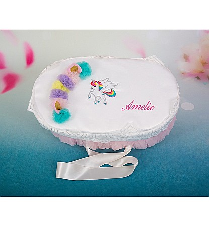 Cutii trusou botez - Cufar-cutie pentru trusou botez UNICORN