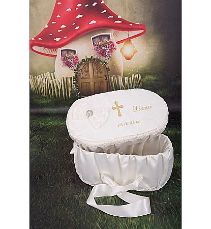 Cutie trusou botez fetita sau baiat Antique - Trusou botez copii [1]