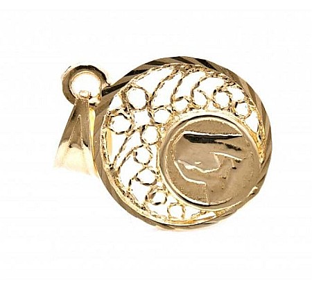 Pandantiv din aur galben ICONITA Maica Domnului [1]